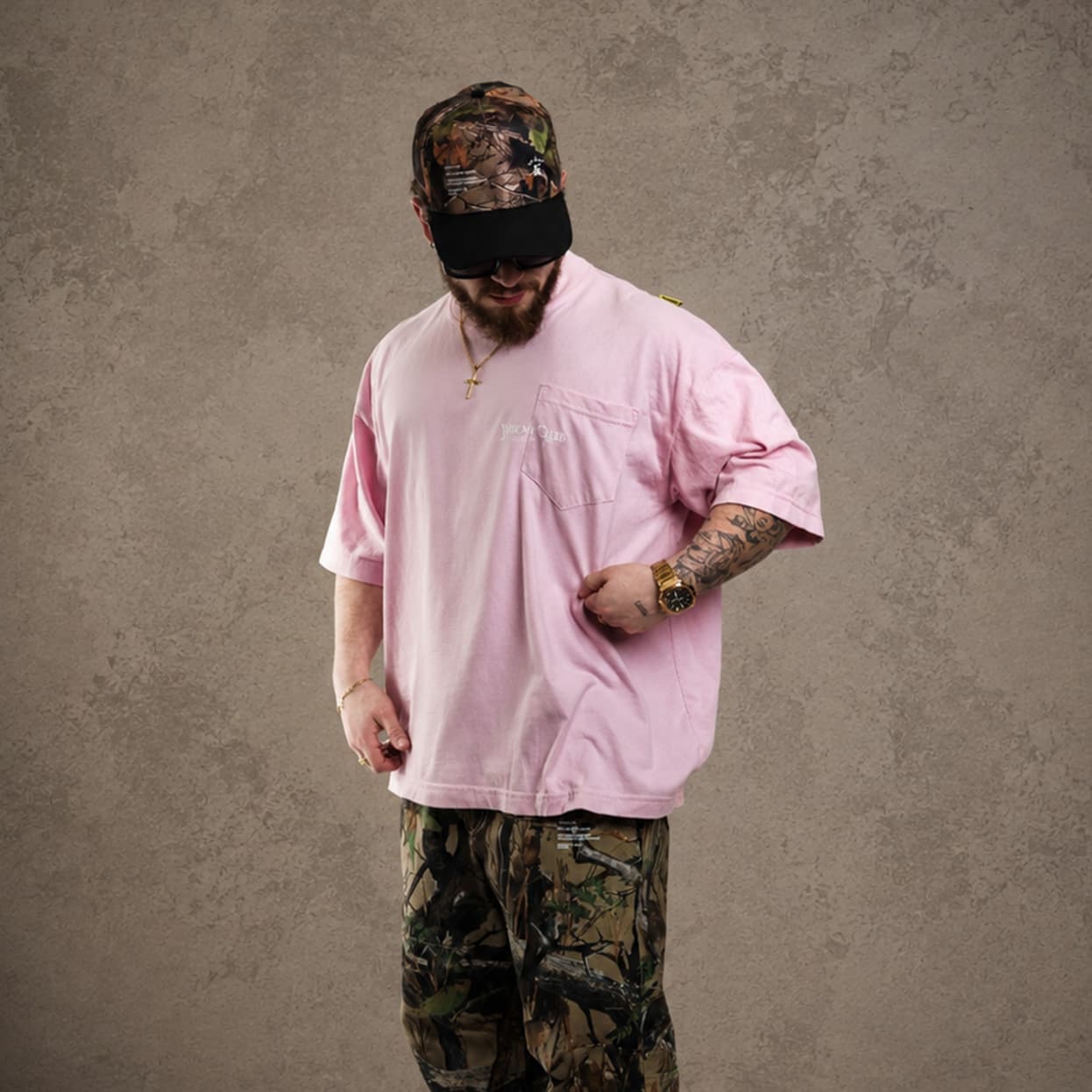 WASHED POCKET // POLERA OVERSIZED
