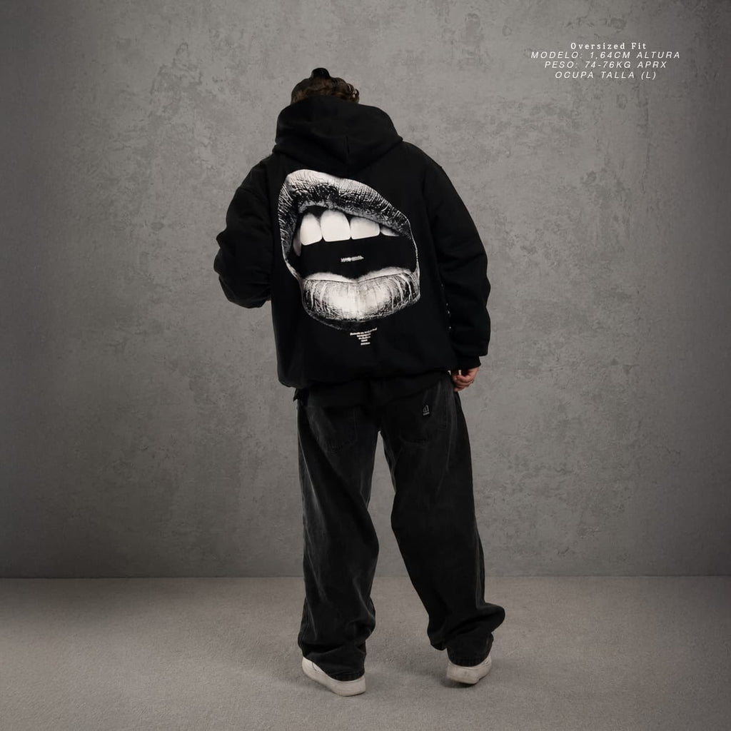 "LIPS" // HOODIE OVERSIZED