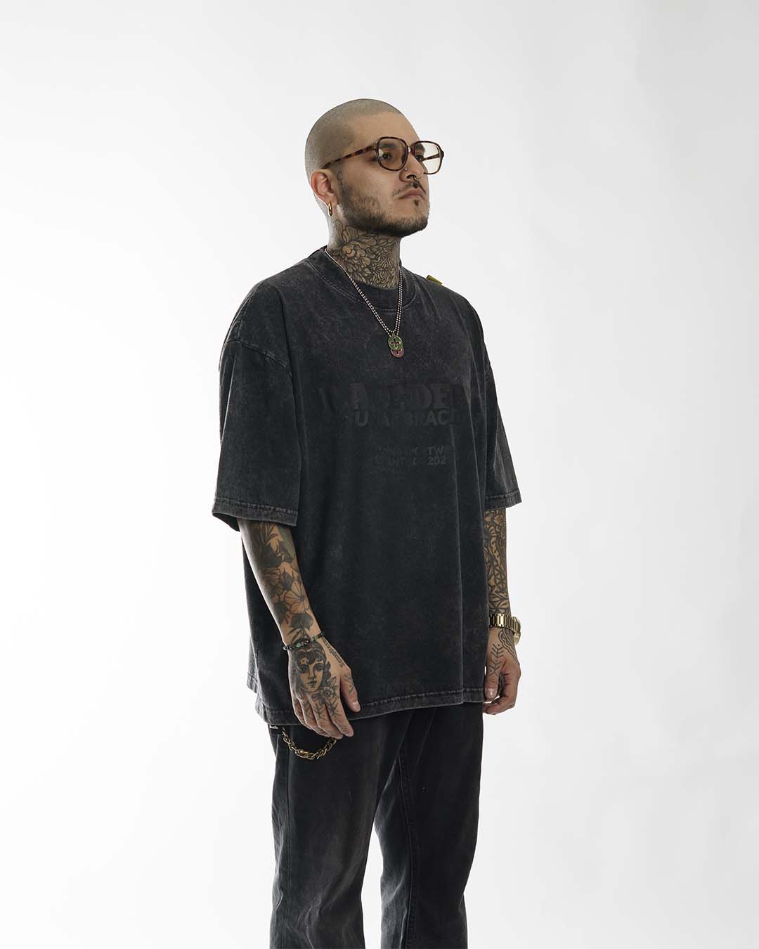 "RACE DEPT. TEX" // OVERSIZED TEES // ACID WASH