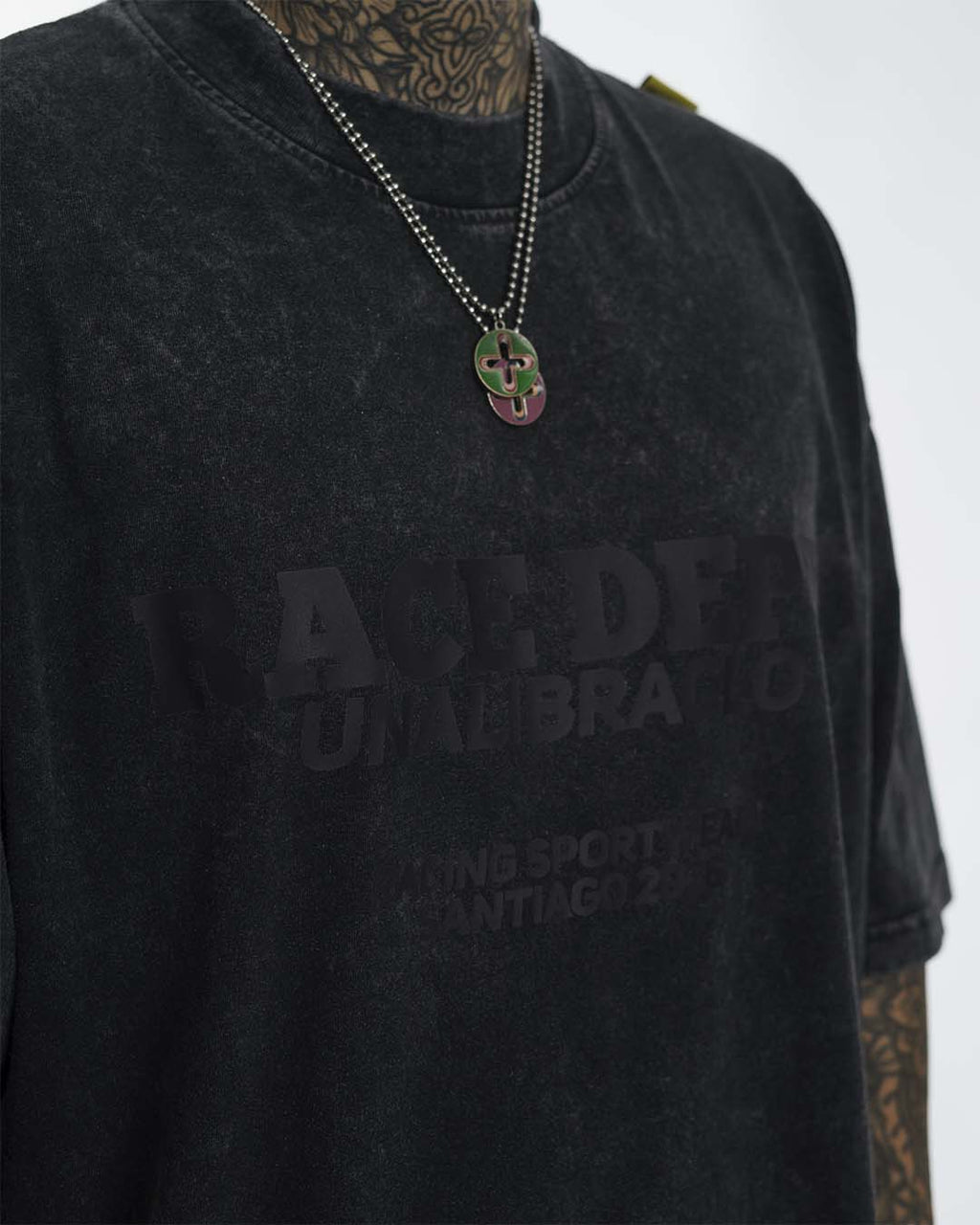 "RACE DEPT. TEX" // OVERSIZED TEES // ACID WASH