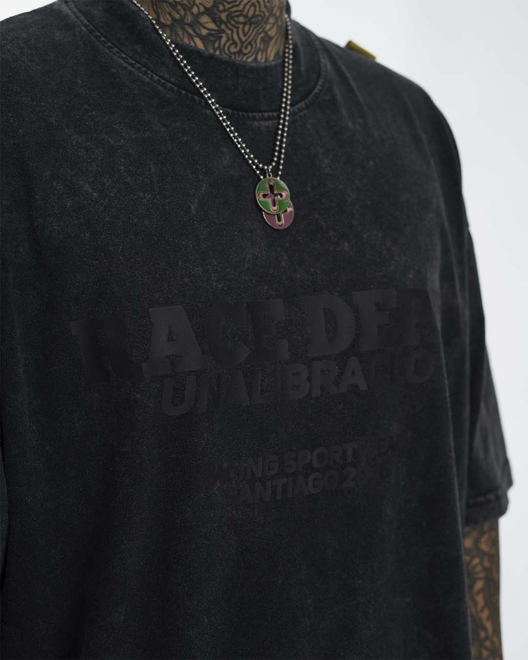 "RACE DEPT. TEX" // OVERSIZED TEES // ACID WASH