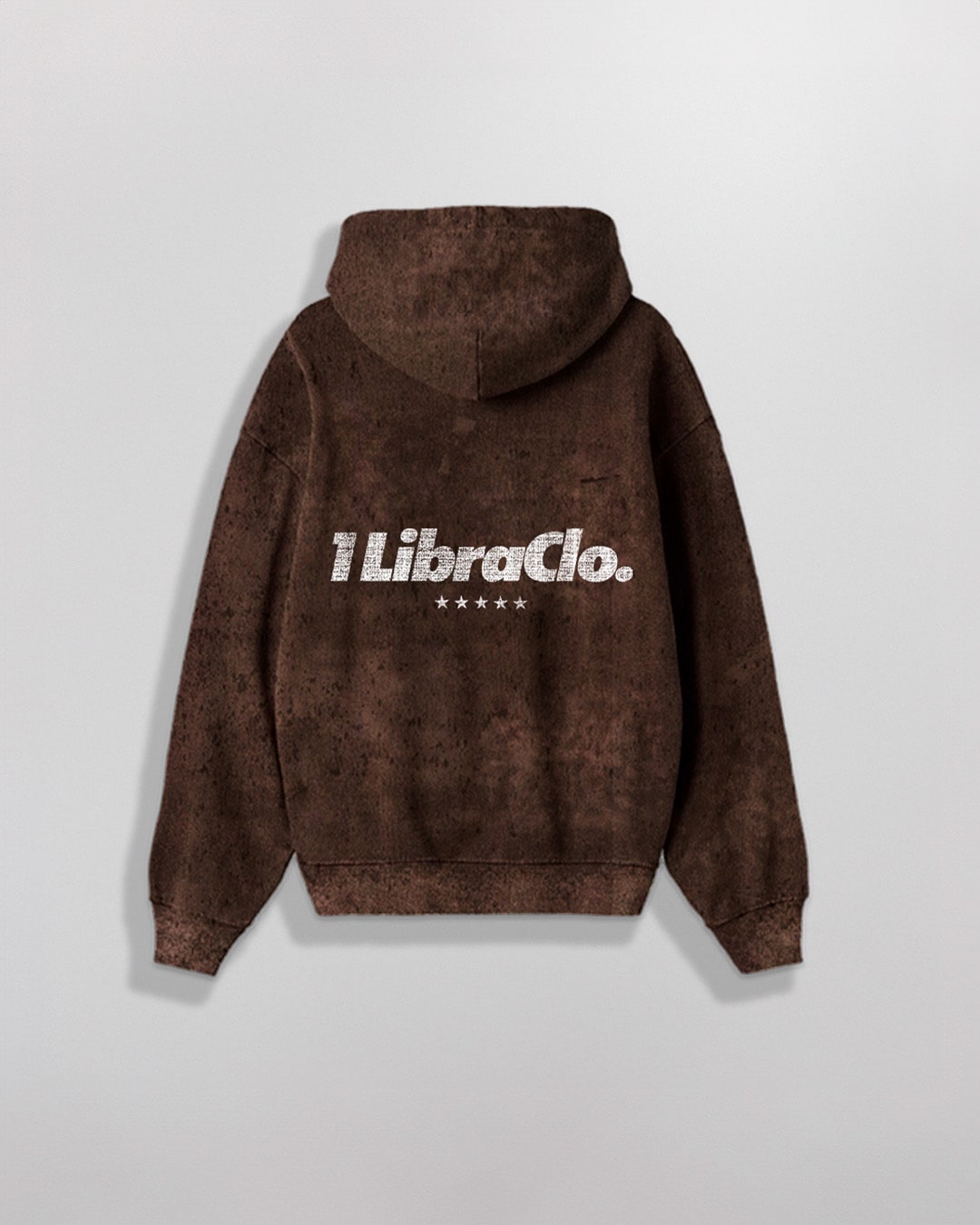 1LIBRACLO // HOODIE OVERSIZED // ACIDWASH
