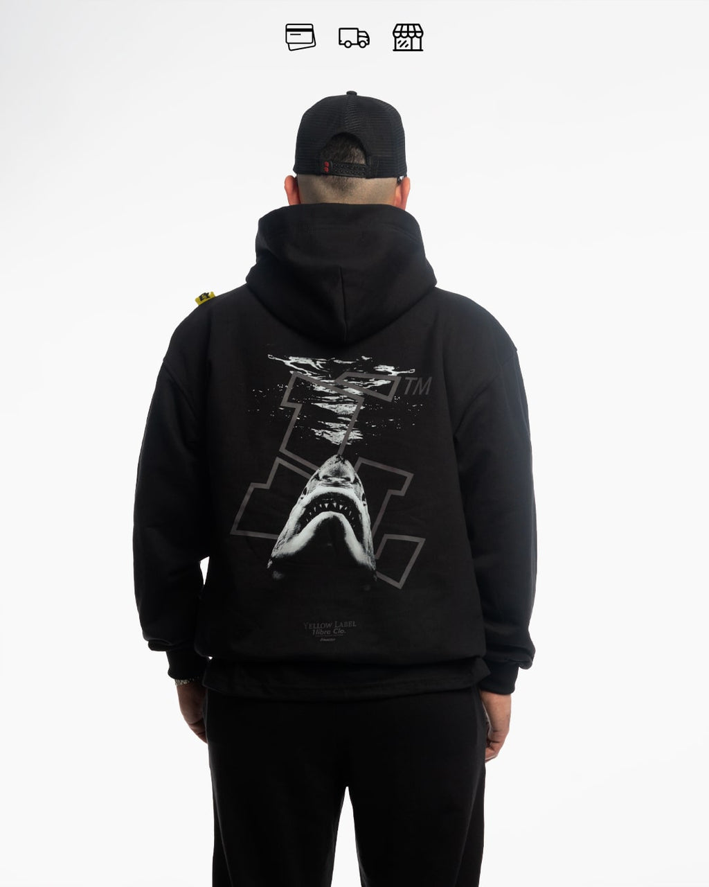 "CHOMP" //OVERSIZED HOODIE