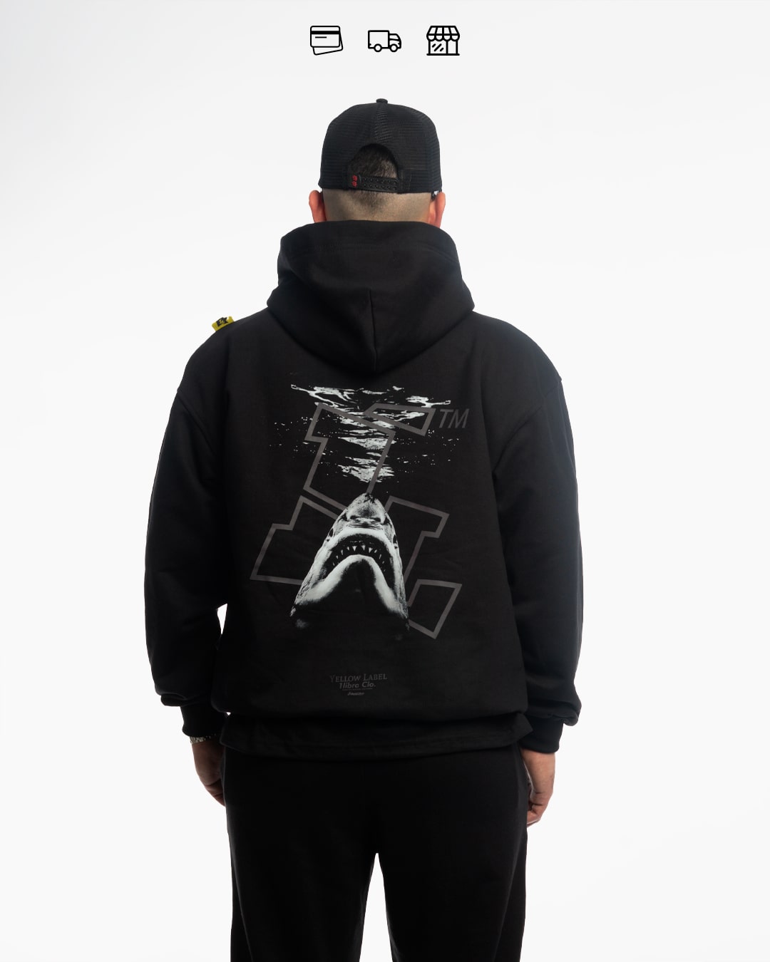 "CHOMP" //OVERSIZED HOODIE