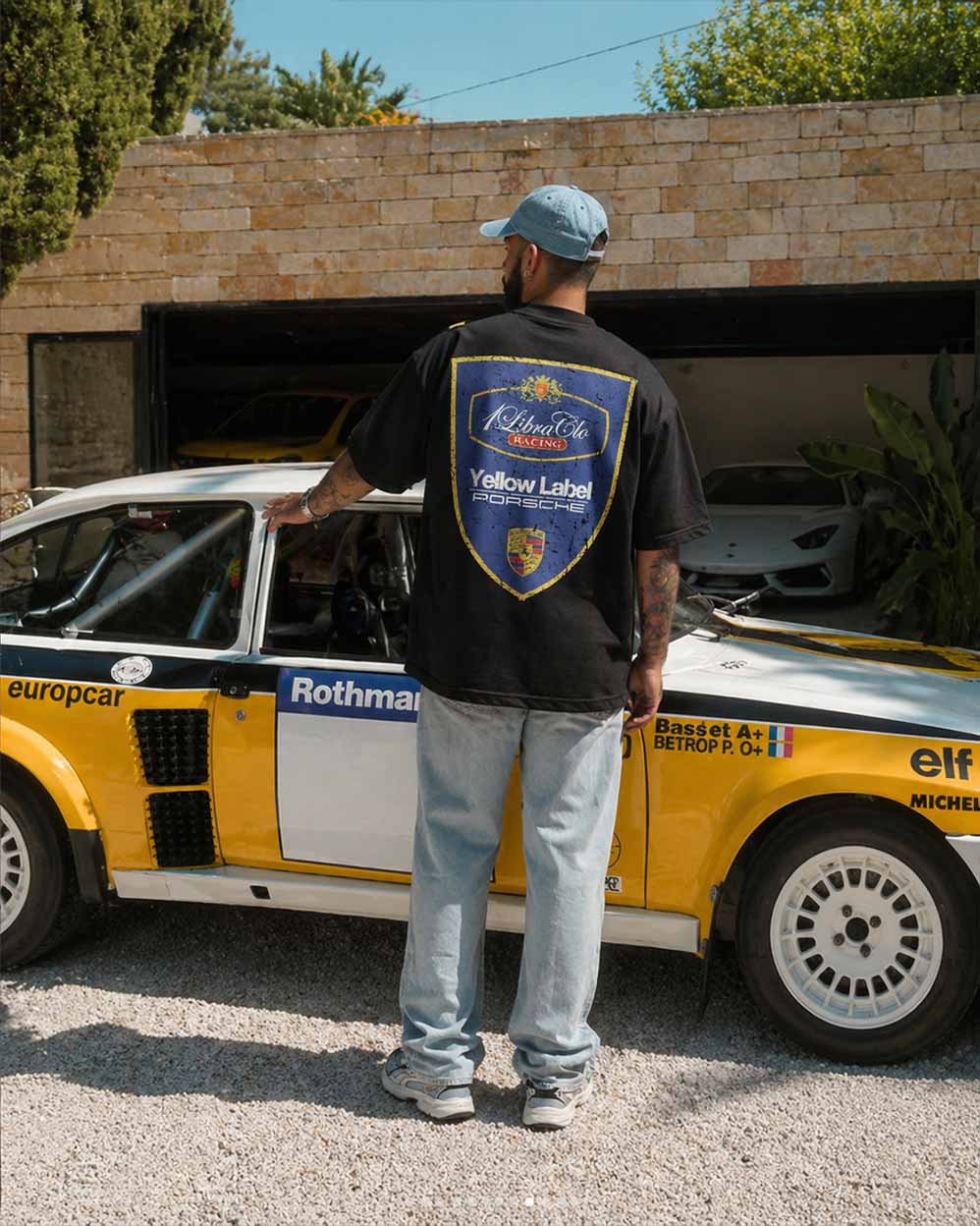 ROTHMANS ESCUDO // POLERA OVERSIZED