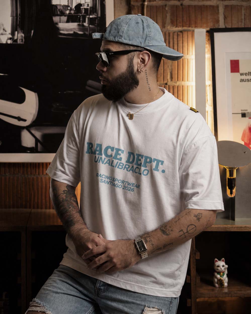 RACE DEPT. CLASIC FONT // POLERAS OVERSIZED