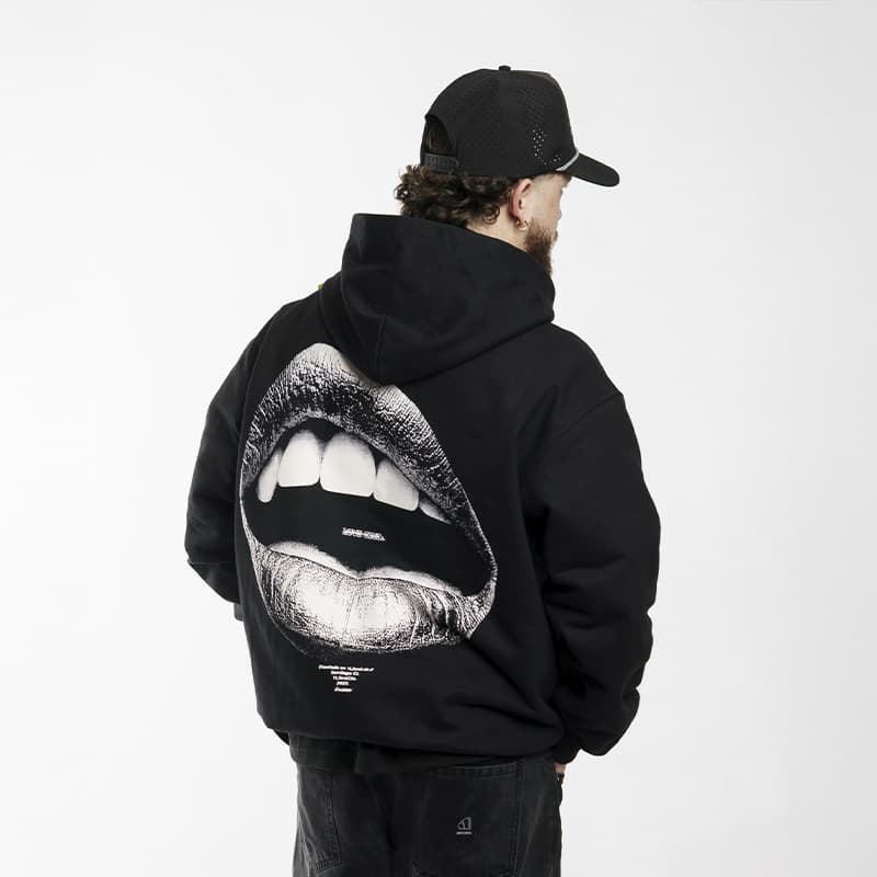 "LIPS" // HOODIE OVERSIZED