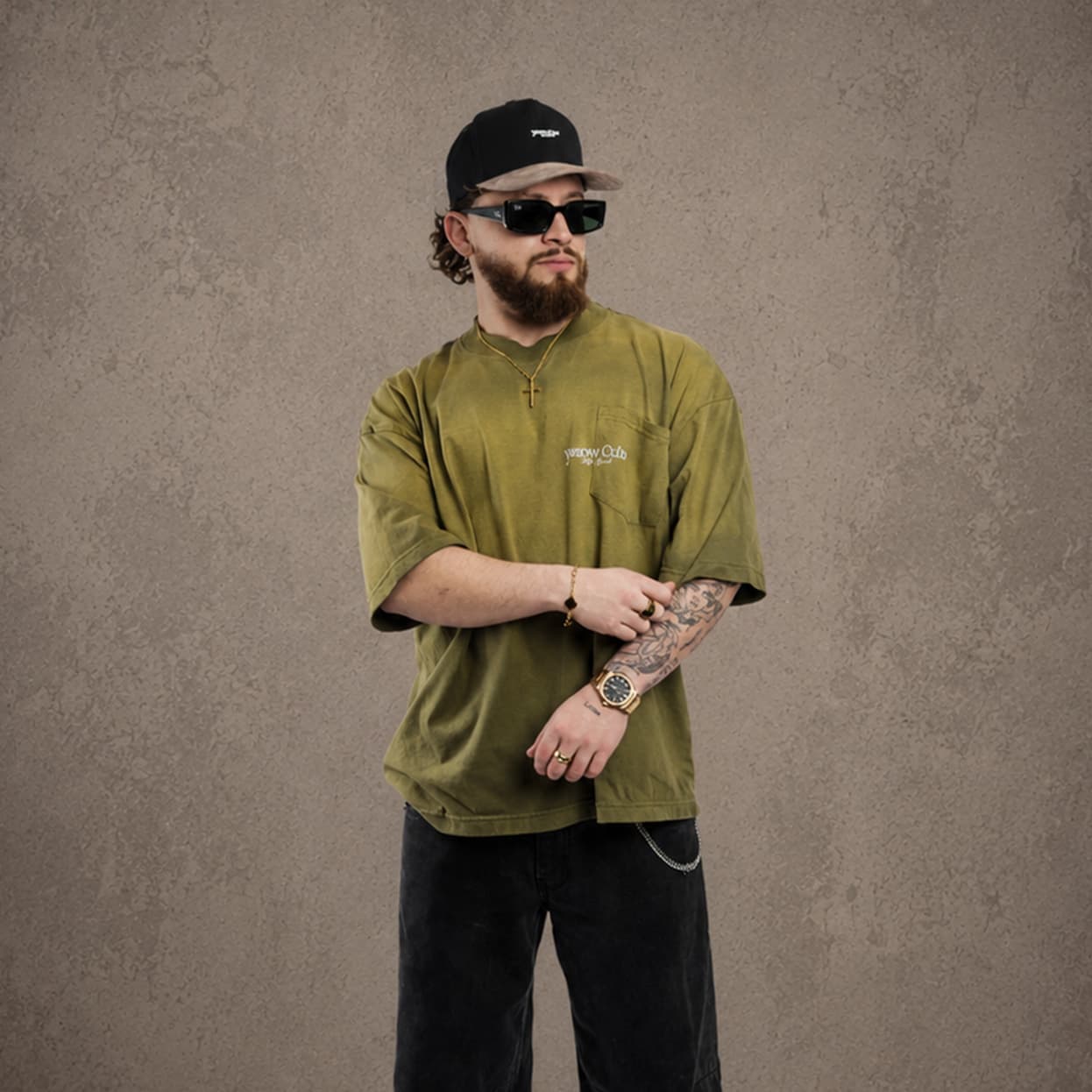 WASHED POCKET // POLERA OVERSIZED