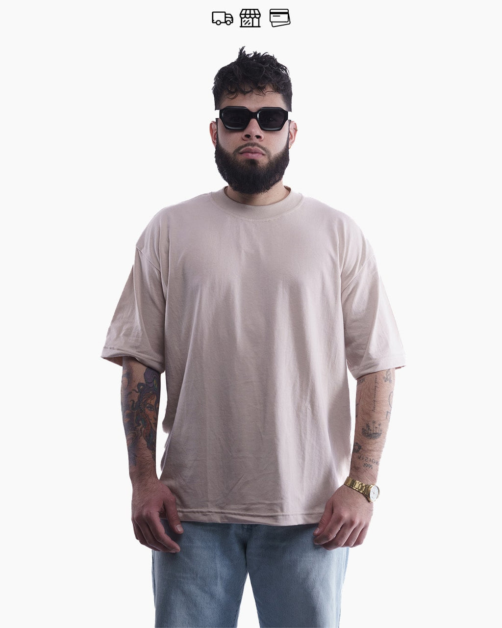 BASICA//ESSENCIAL OVERSIZED TEES