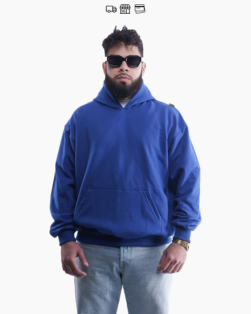 BASIC//ESSENCIAL OVERSIZED HOODIE
