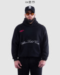 "YELLOW LABEL COMP"// OVERSIZED HOODIE