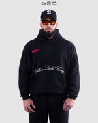 "YELLOW LABEL COMP"// OVERSIZED HOODIE