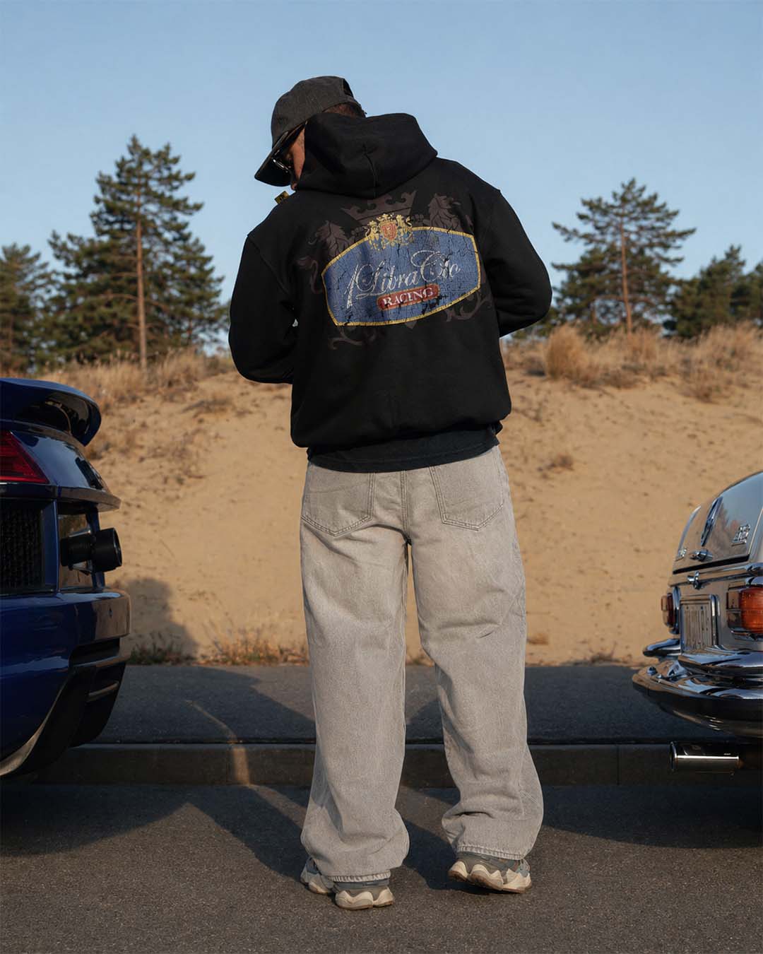 "ROTHMANS RACE " // HOODIE OVERSIZED