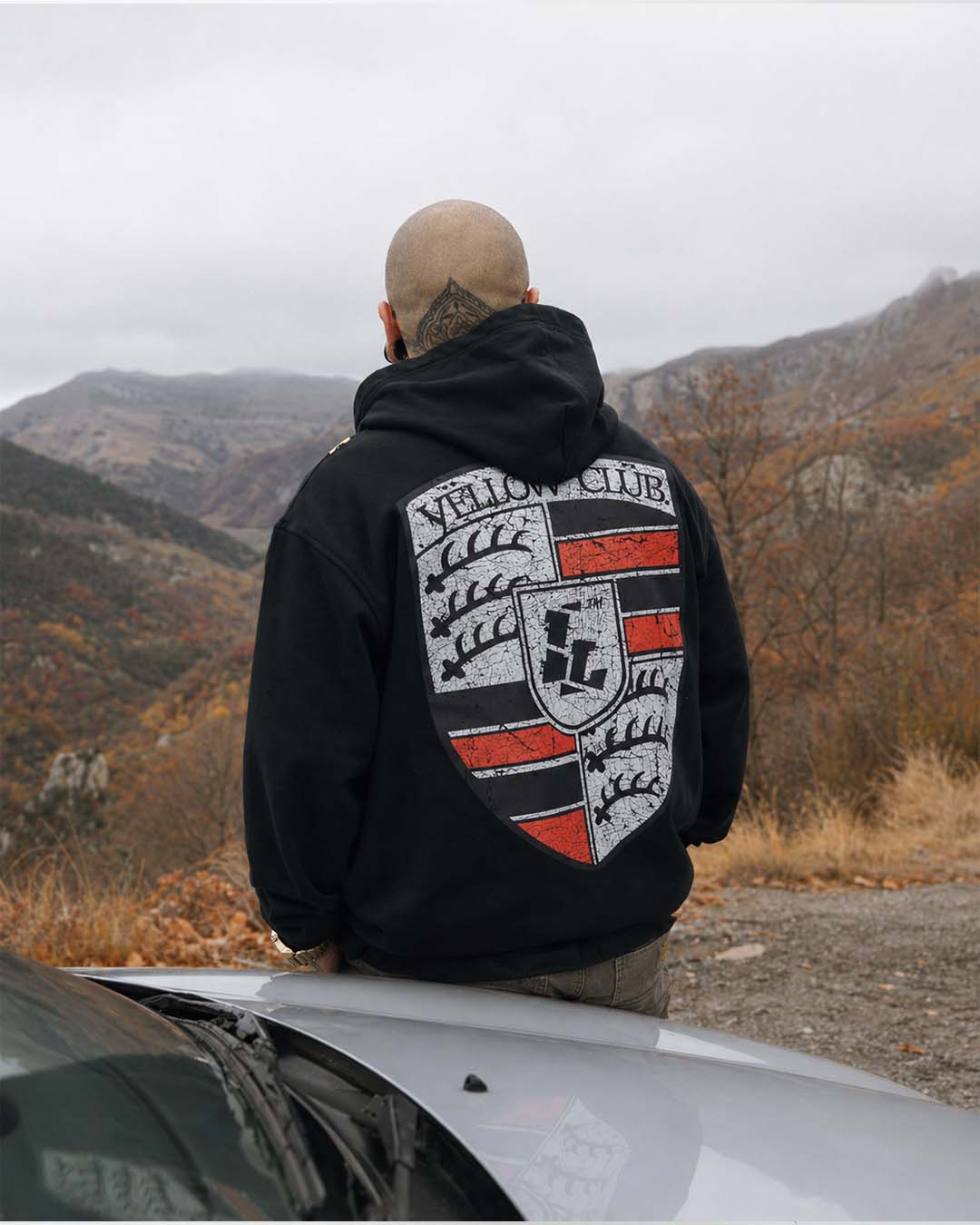"PORSCHE LOGO" // HOODIE OVERSIZED
