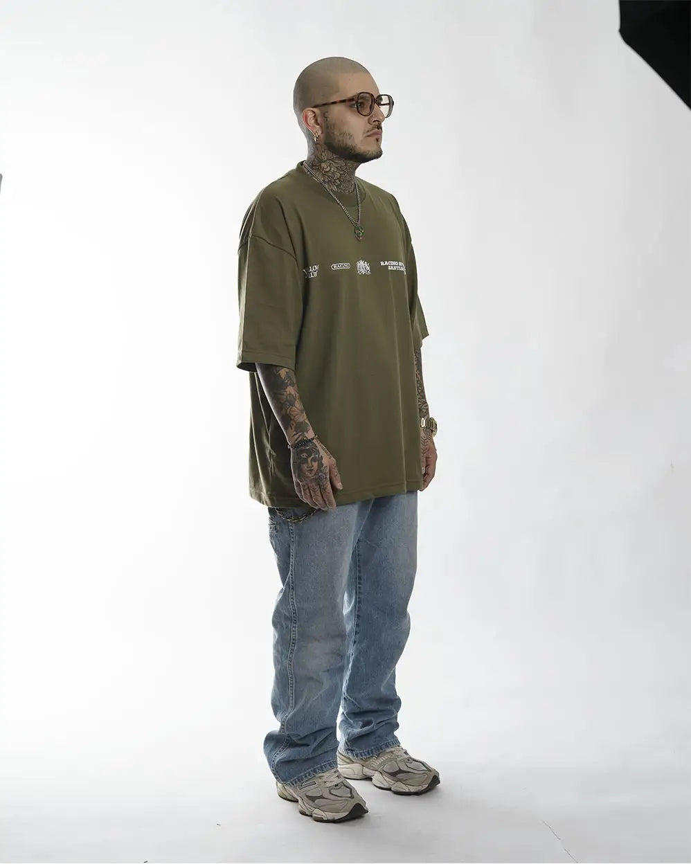 "RACEDEPT. BIG LOGO" // POLERA OVERSIZED