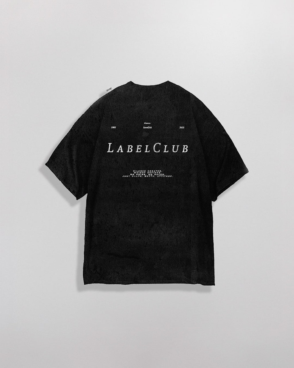 LABEL CLUB // OVERSIZED TEES // ACIDWASH