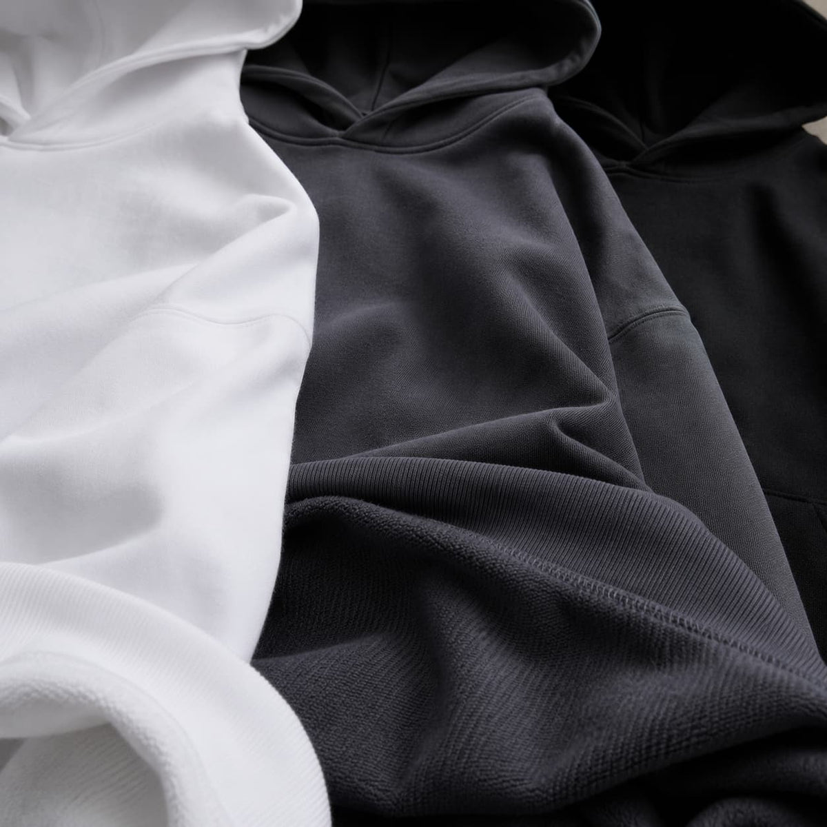 PACK HOODIES // 3 BASICOS BLANK - ESSENCIALES + ENVIO GRATIS