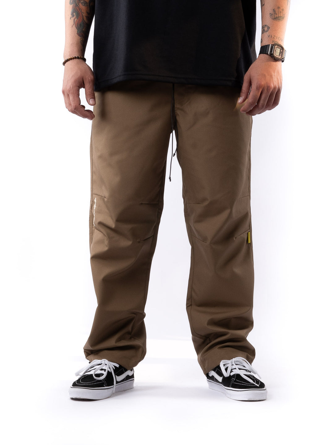 RELAXED BAGGY PANTS//CARAMELO