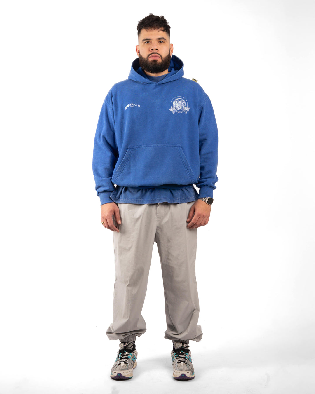 SAINT // HOODIE OVERSIZED // ACIDWASH