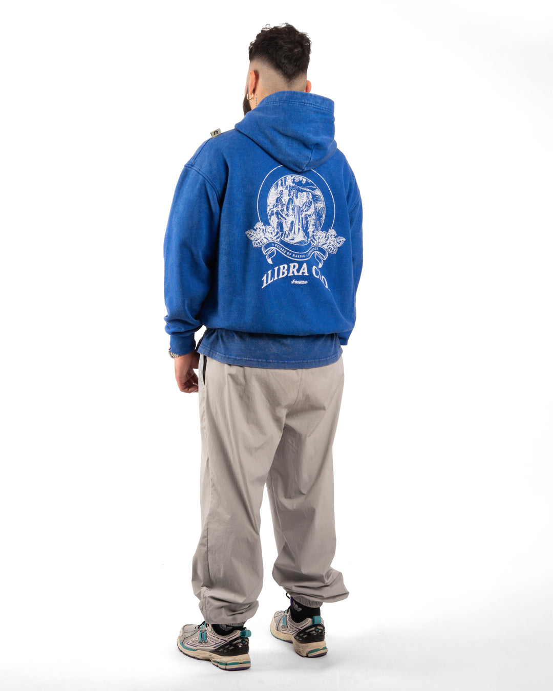 SAINT // HOODIE OVERSIZED // ACIDWASH