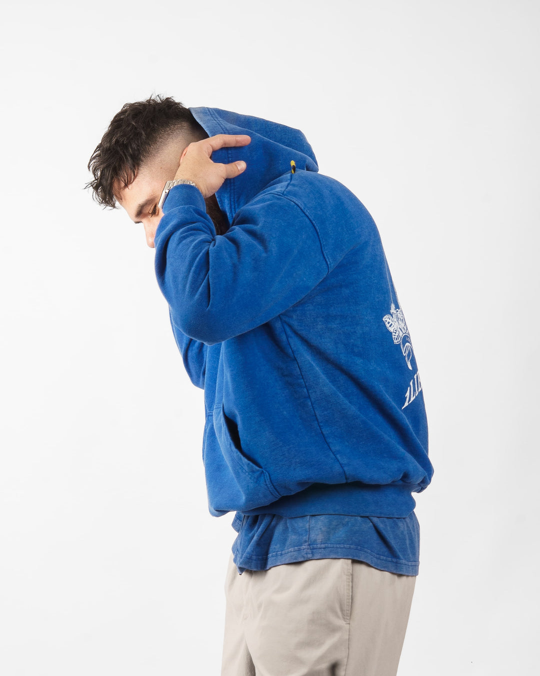 SAINT // HOODIE OVERSIZED // ACIDWASH