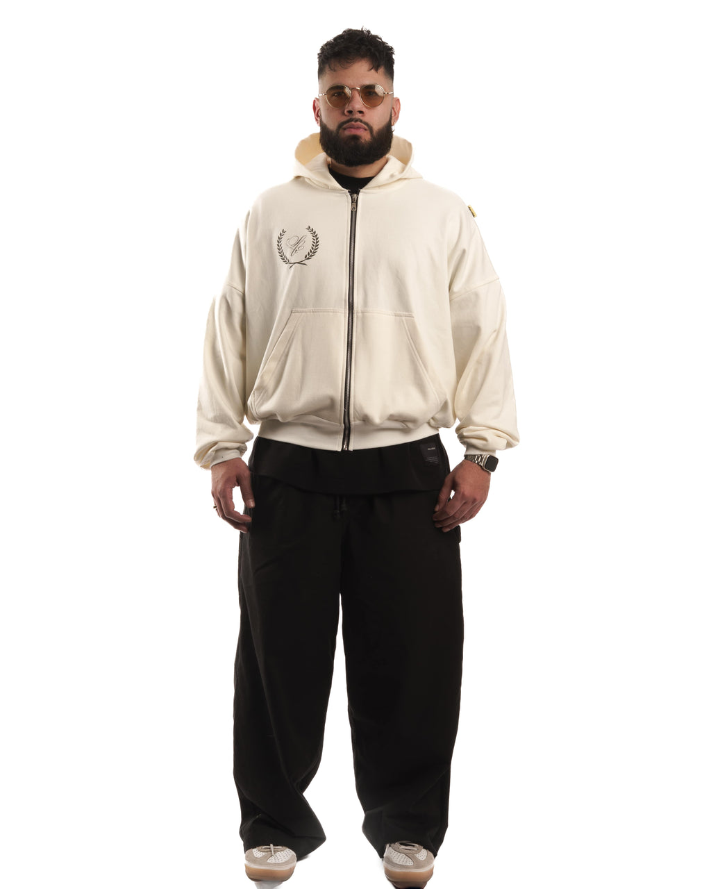 CLUB ZIP-UP // BOXY HOODIE ZIPPER