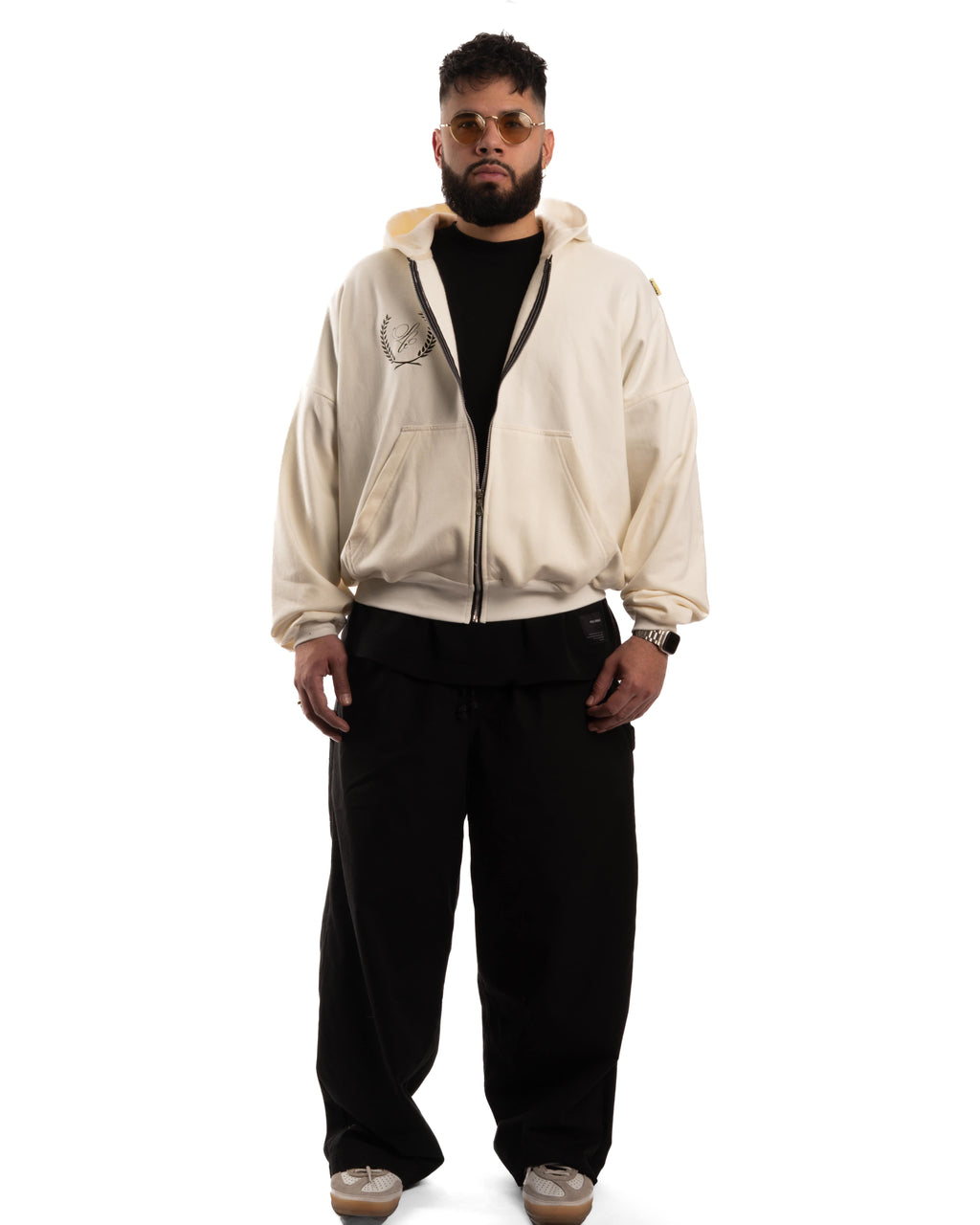 CLUB ZIP-UP // BOXY HOODIE ZIPPER