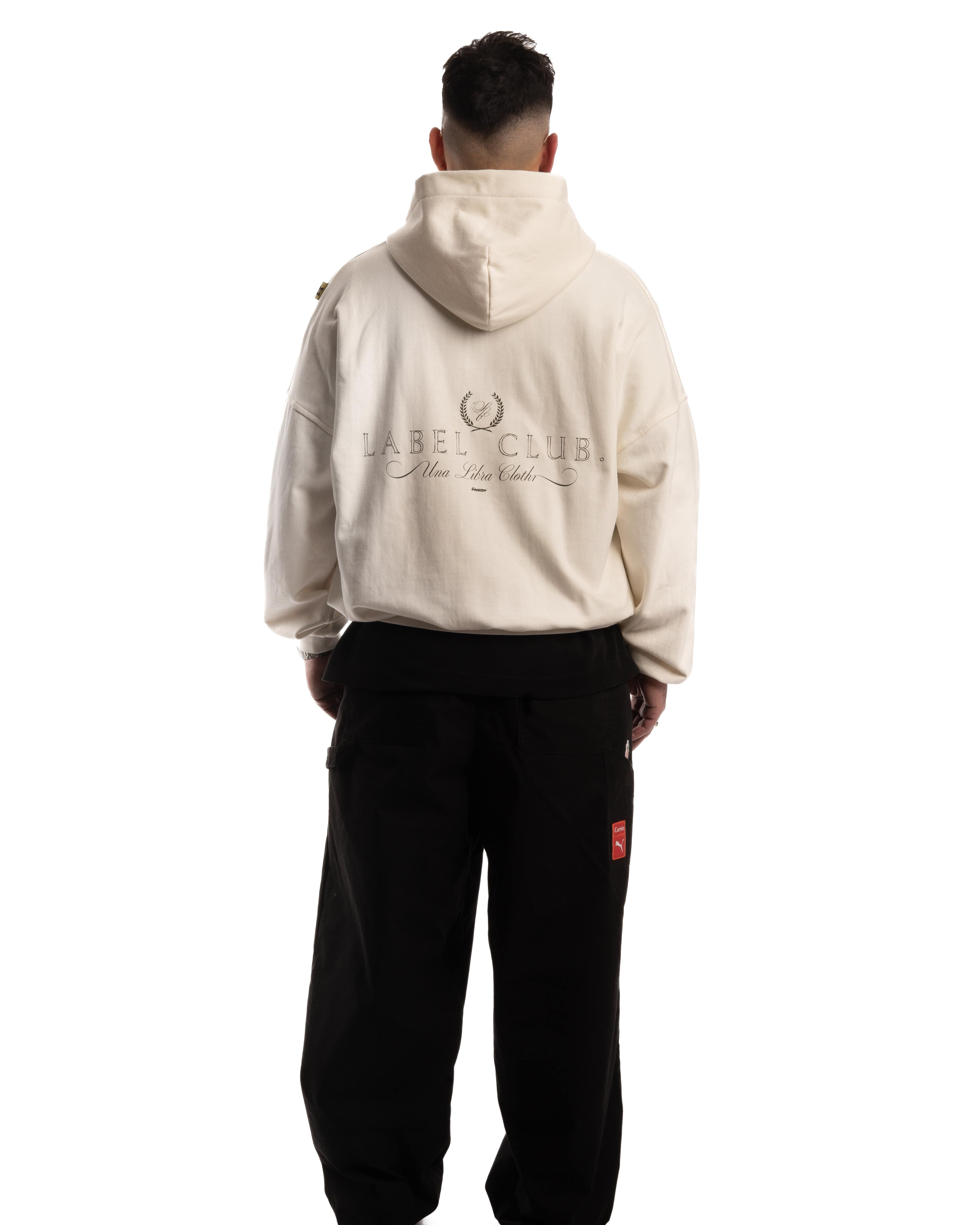 CLUB ZIP-UP // BOXY HOODIE ZIPPER