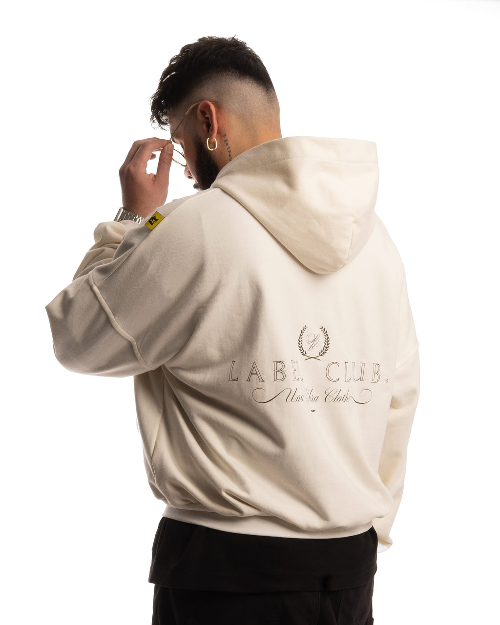 CLUB ZIP-UP // BOXY HOODIE ZIPPER