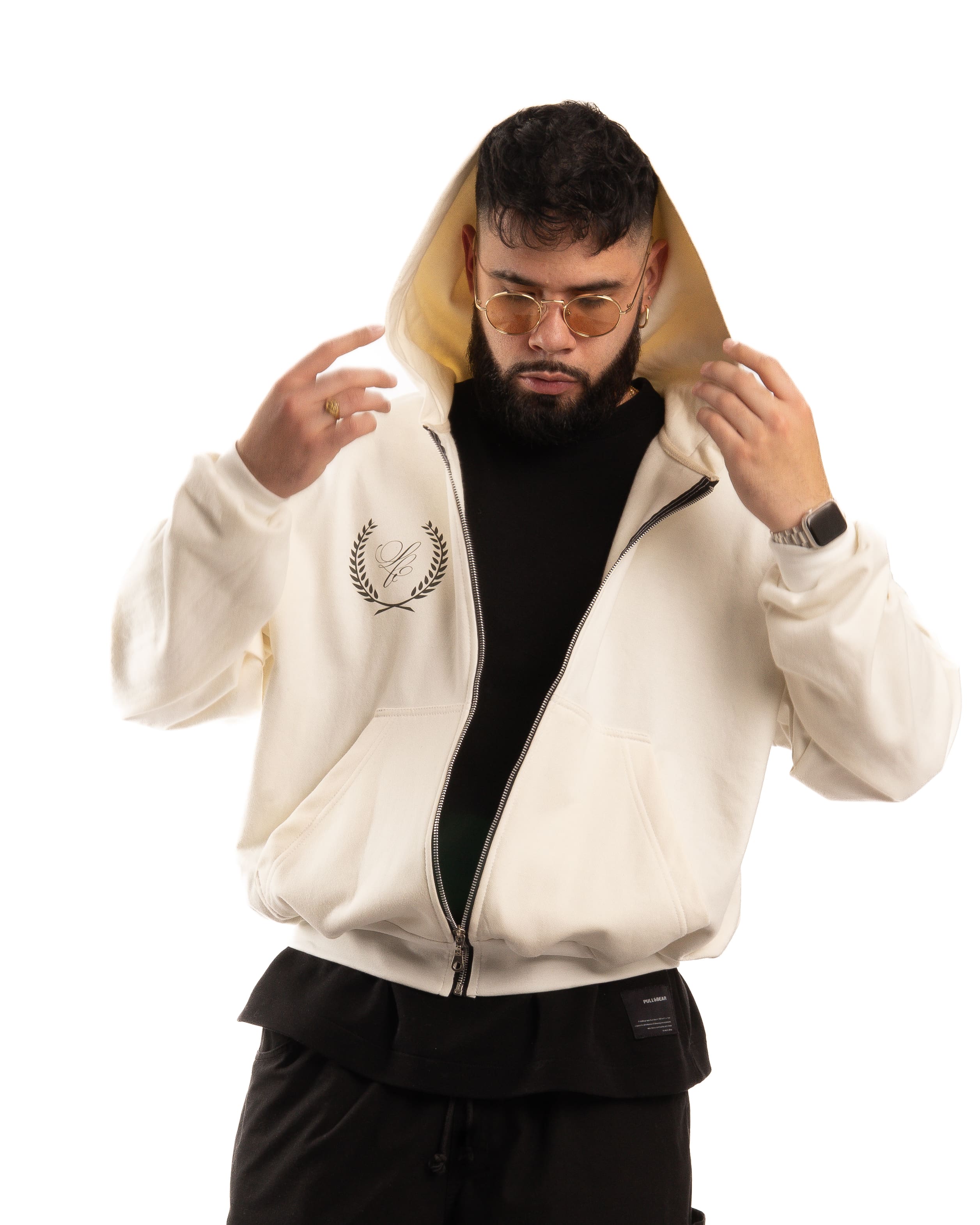 CLUB ZIP-UP // BOXY HOODIE ZIPPER