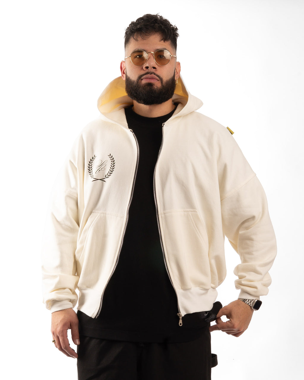 CLUB ZIP-UP // BOXY HOODIE ZIPPER