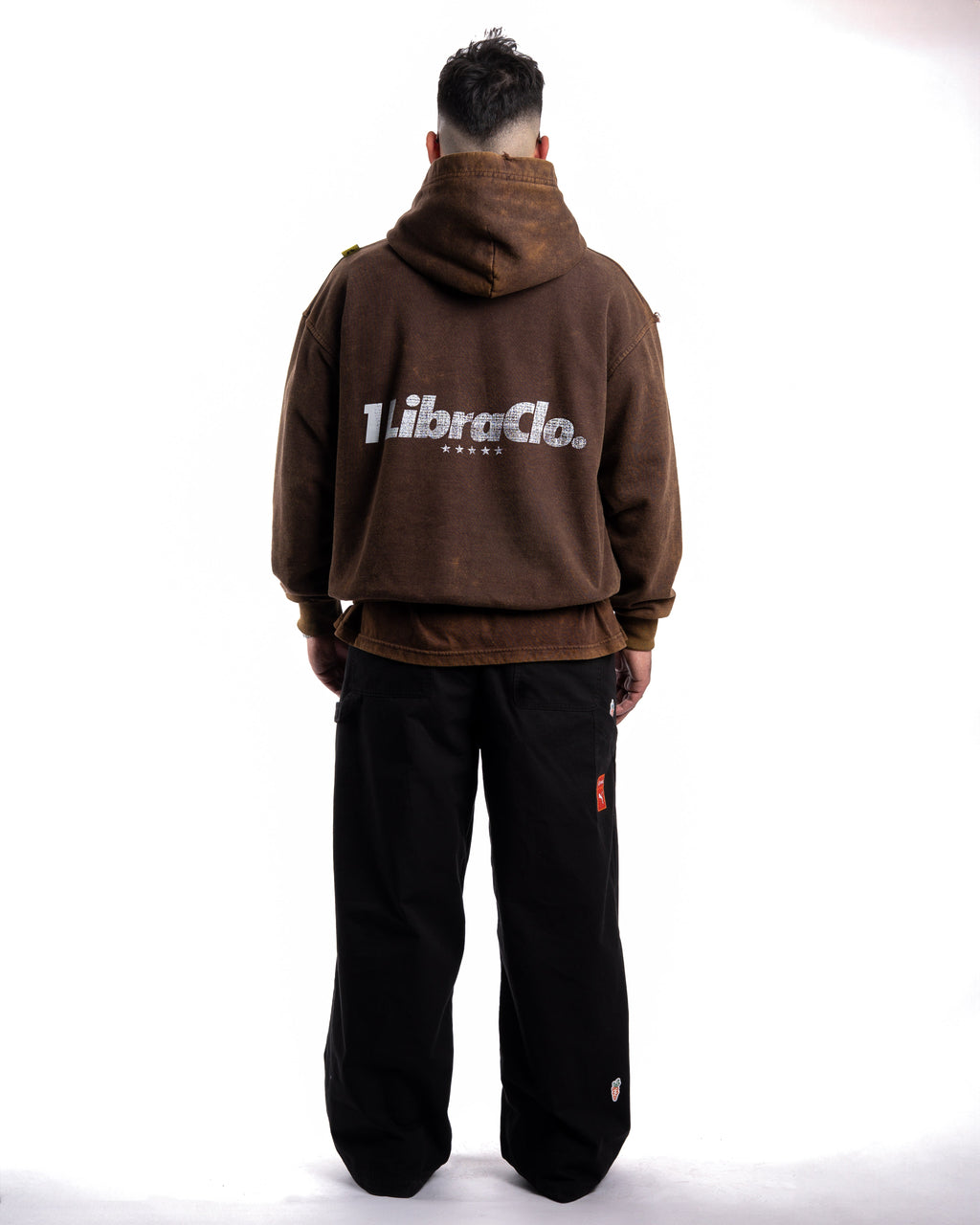 1LIBRACLO // HOODIE OVERSIZED // ACIDWASH