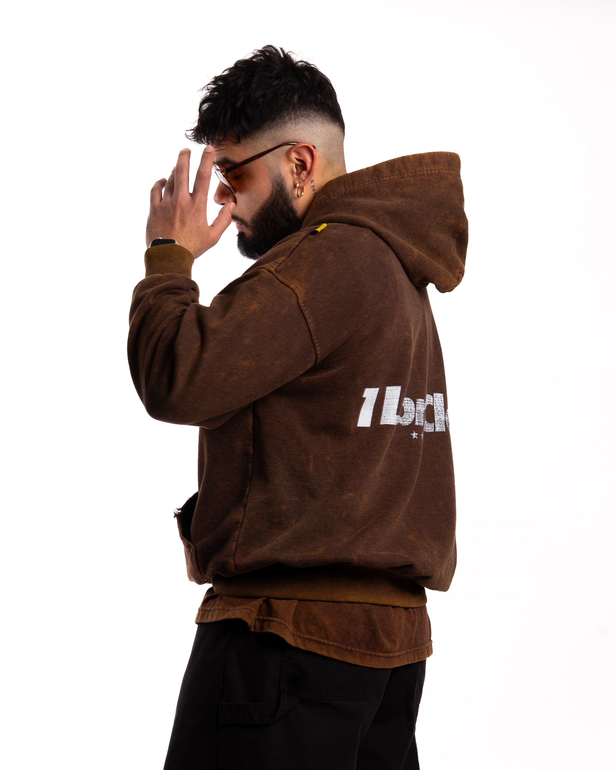 1LIBRACLO // HOODIE OVERSIZED // ACIDWASH