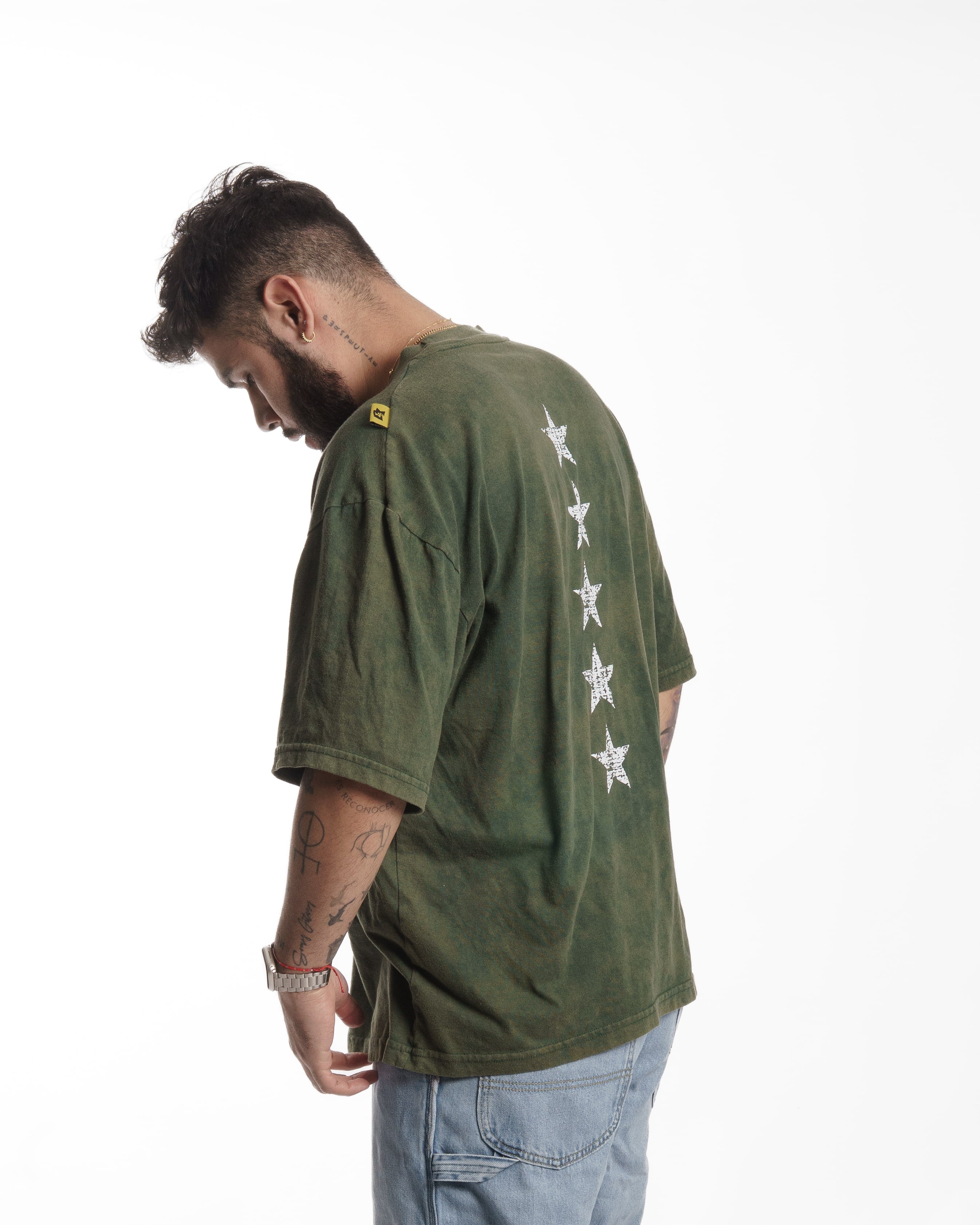 2PACK STAR LINE / HOODIE-POLERA-OVERSIZED / ACIDWASH