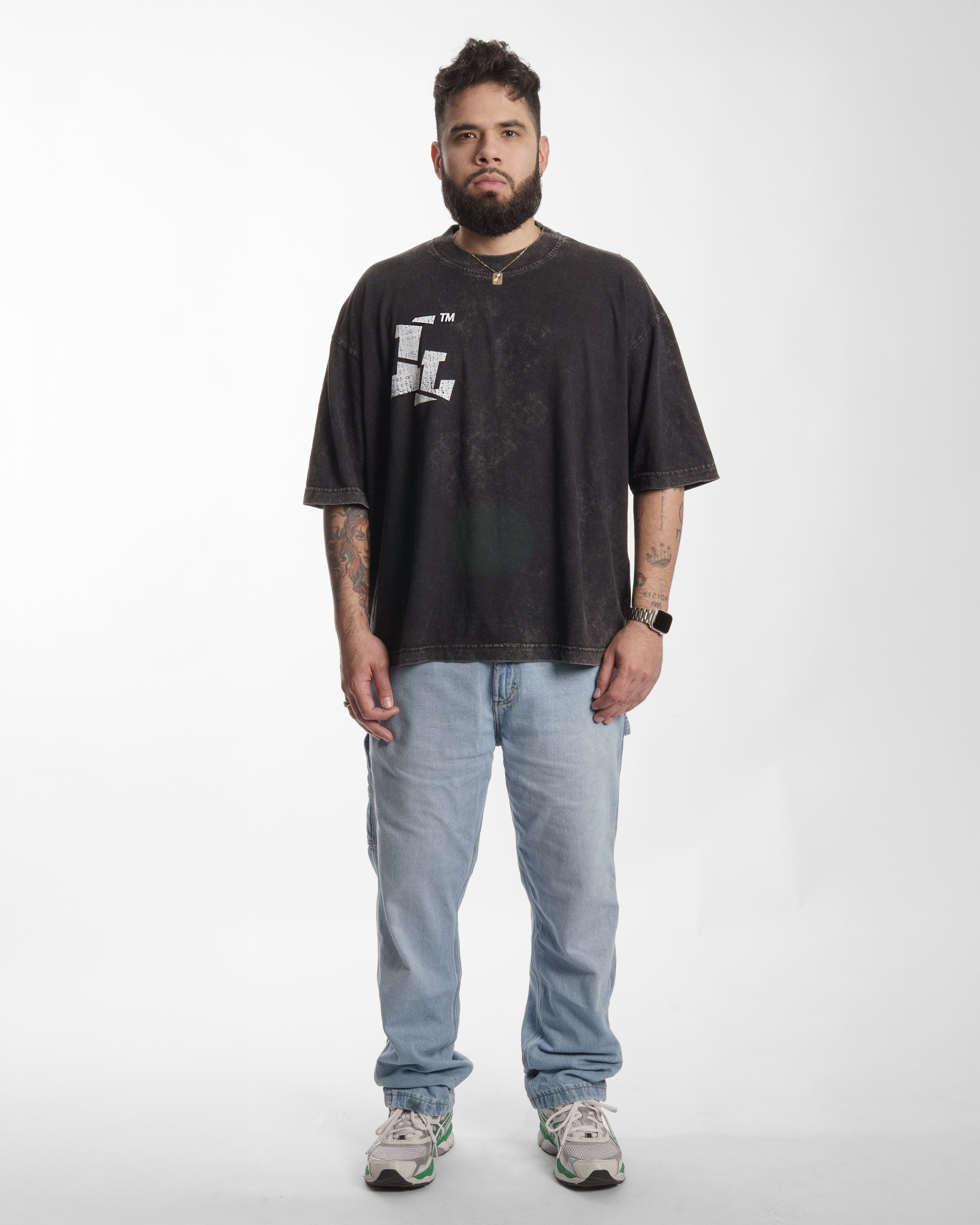 LABEL CLUB // OVERSIZED TEES // ACIDWASH