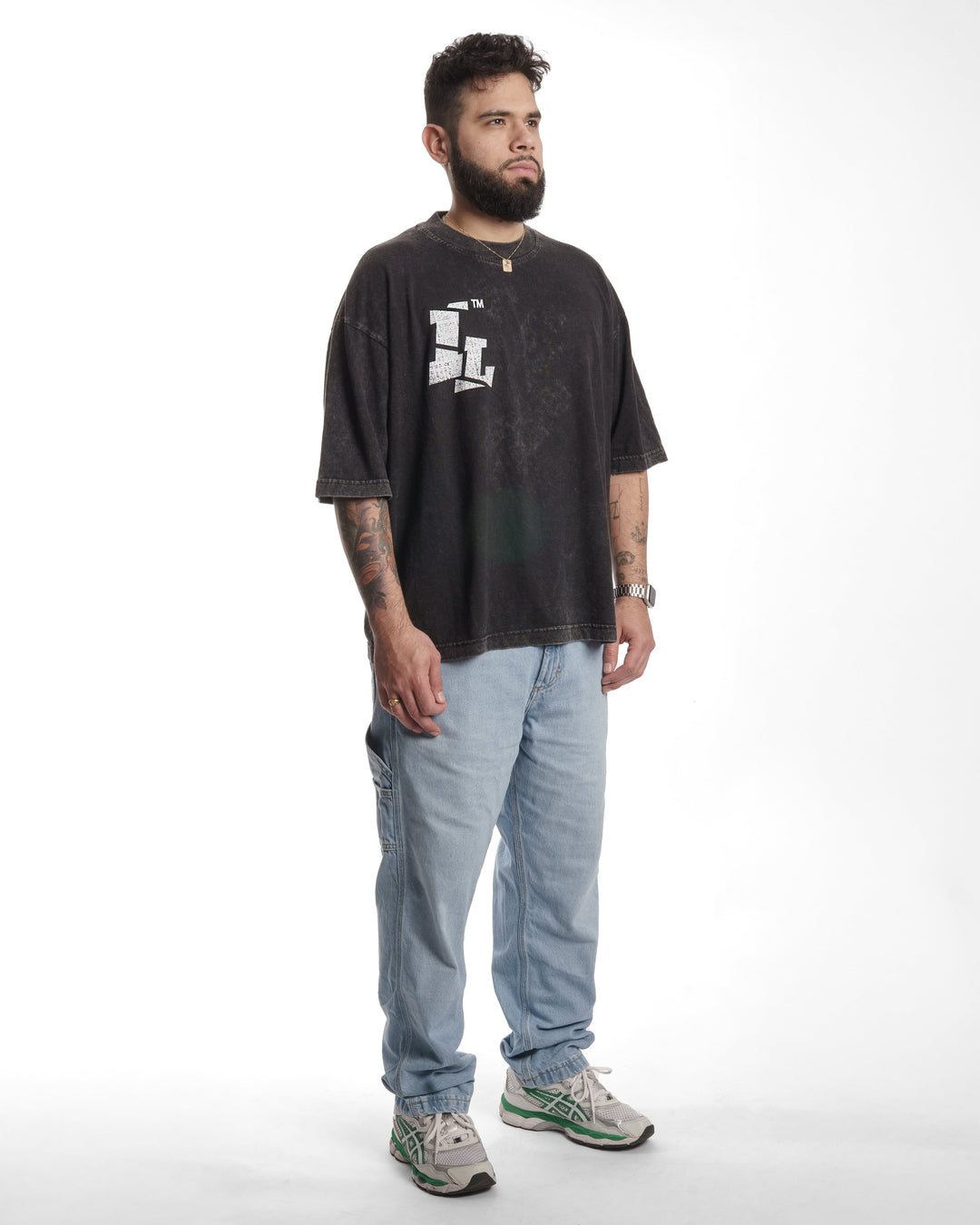LABEL CLUB // OVERSIZED TEES // ACIDWASH