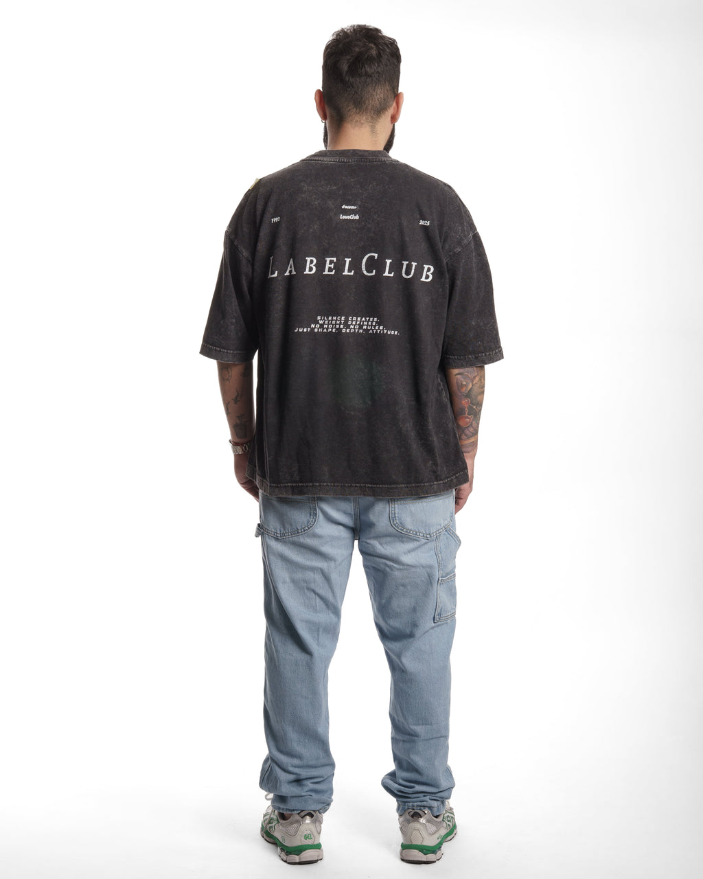 LABEL CLUB // OVERSIZED TEES // ACIDWASH