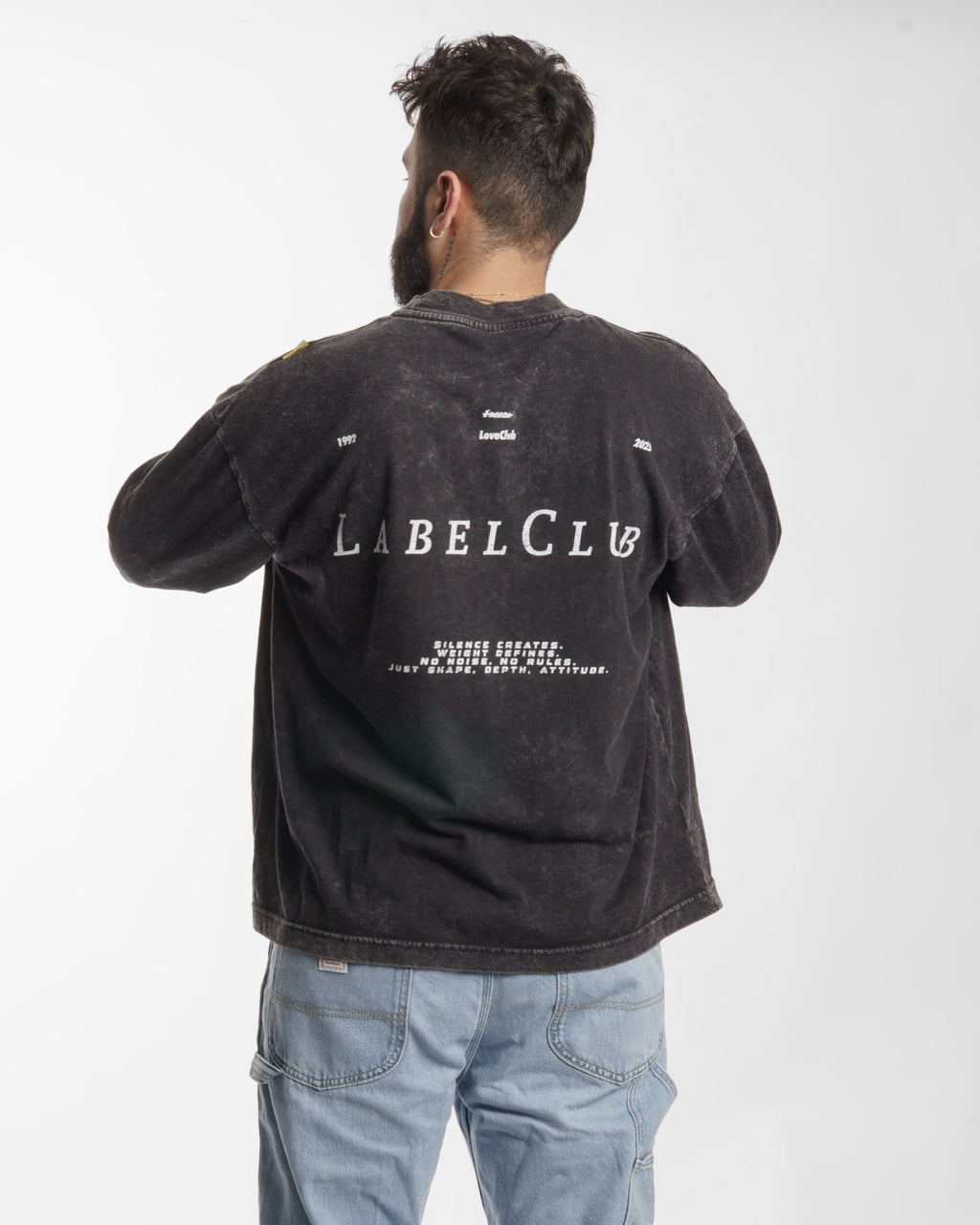 LABEL CLUB // OVERSIZED TEES // ACIDWASH