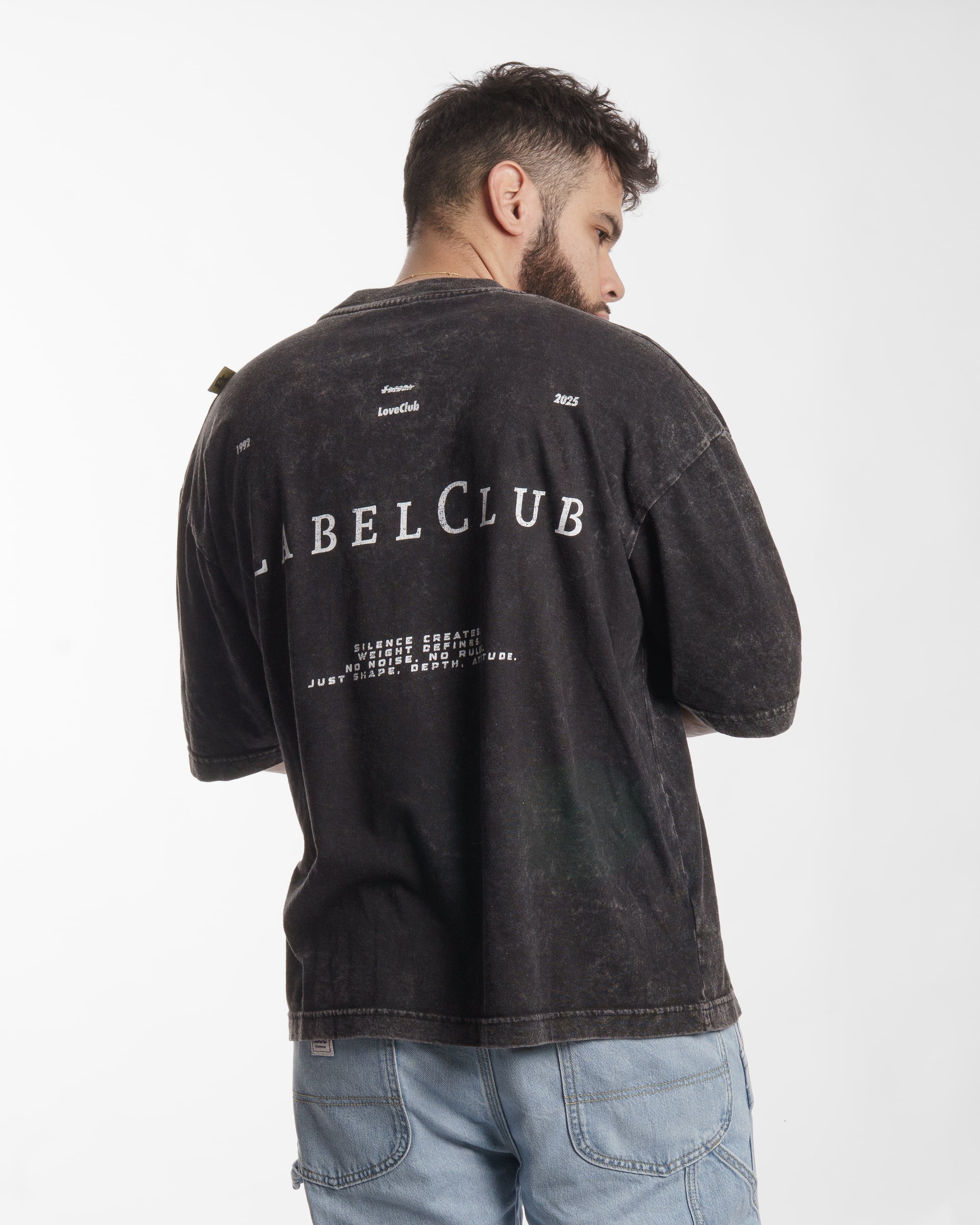 LABEL CLUB // OVERSIZED TEES // ACIDWASH