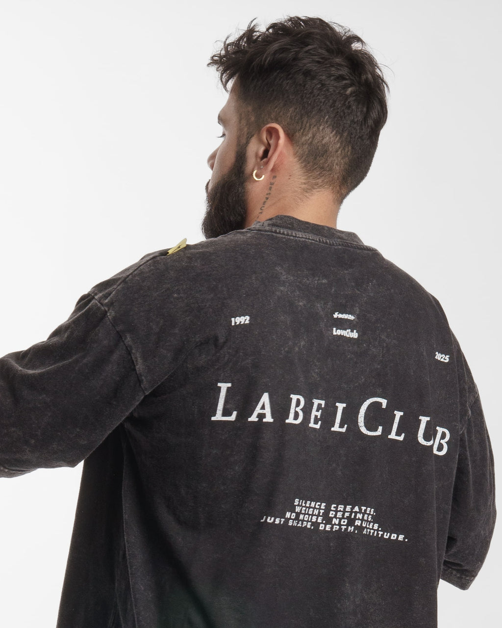 LABEL CLUB // OVERSIZED TEES // ACIDWASH