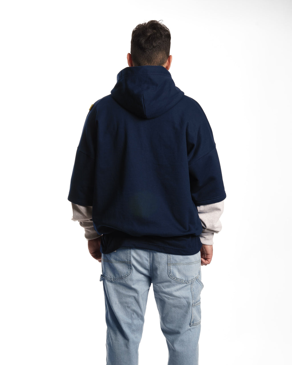"1LB STITCH LOOK" // POLERON OVERSIZED DOUBLE SLEEVE