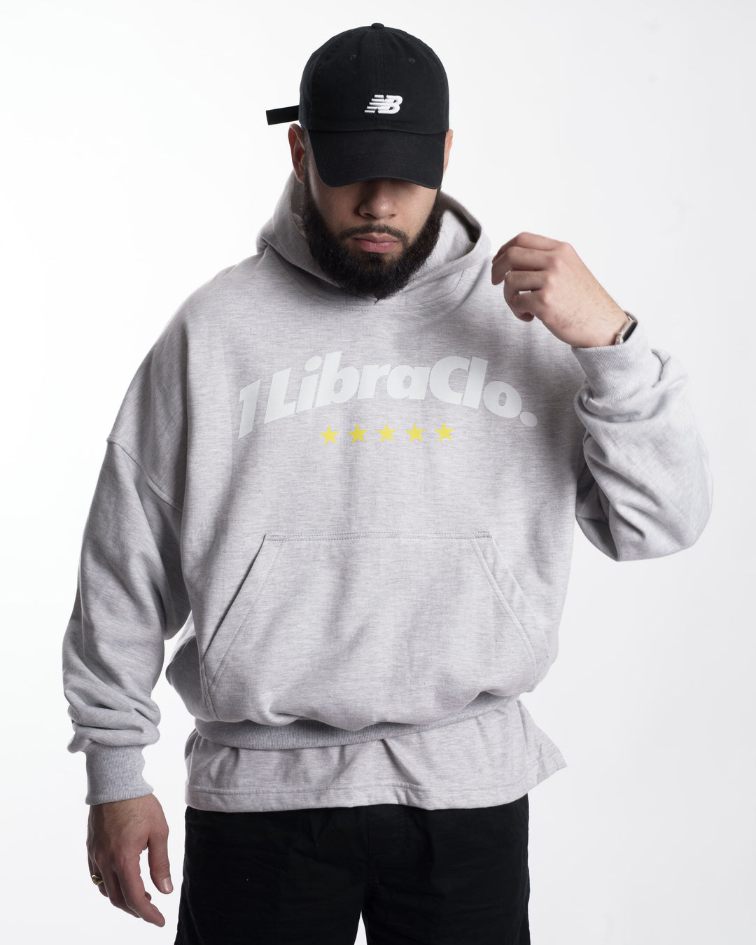 "1LIBRACLO" // BOXY HOODIE