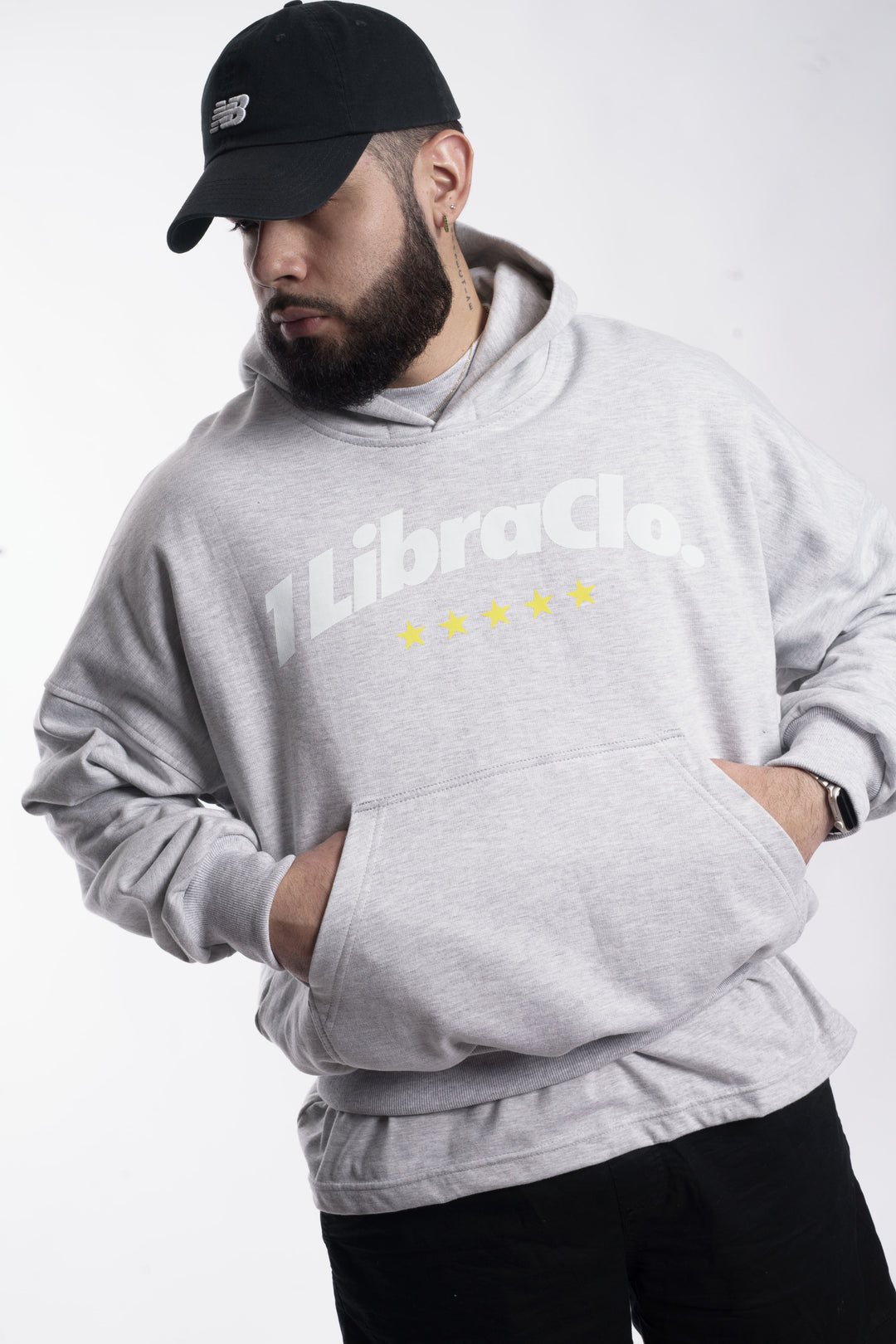 "1LIBRACLO" // BOXY HOODIE