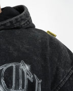"METAL" // HOODIE OVERSIZED // ACIDWASH