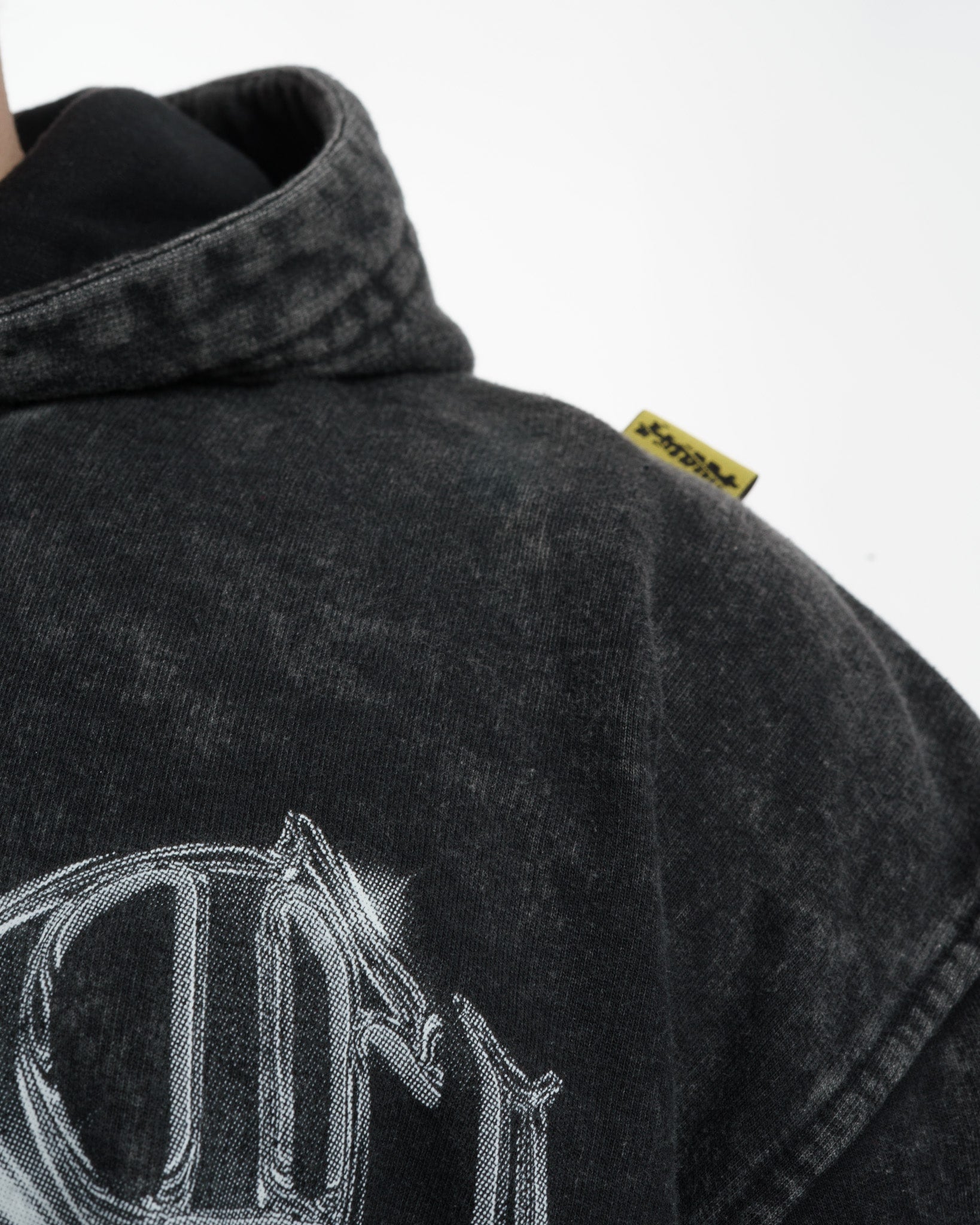 "METAL" // HOODIE OVERSIZED // ACIDWASH