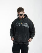 "METAL" // HOODIE OVERSIZED // ACIDWASH