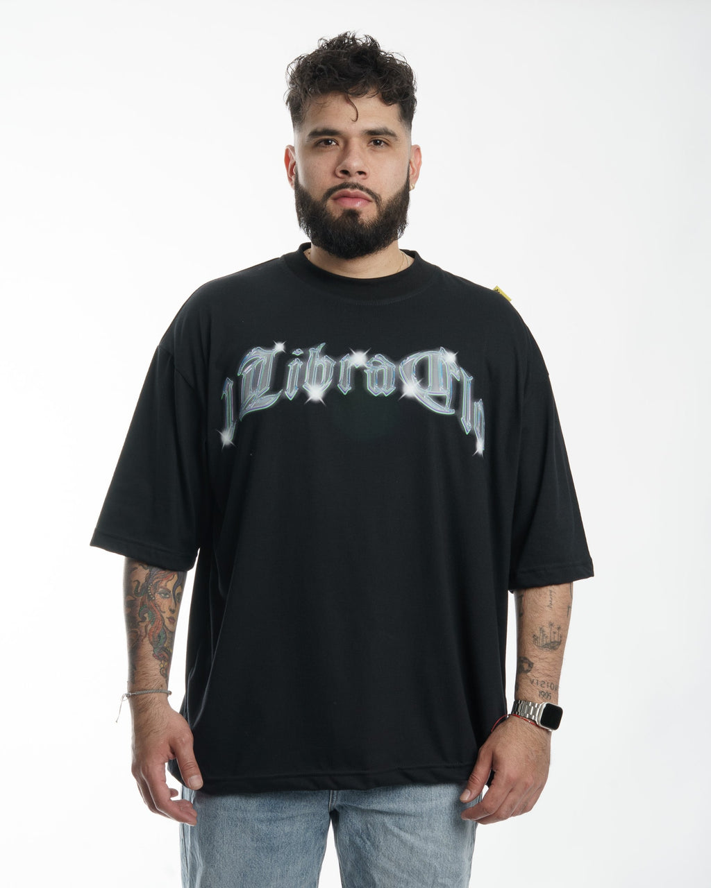 "RAINBOW METAL" // POLERA OVERSIZED