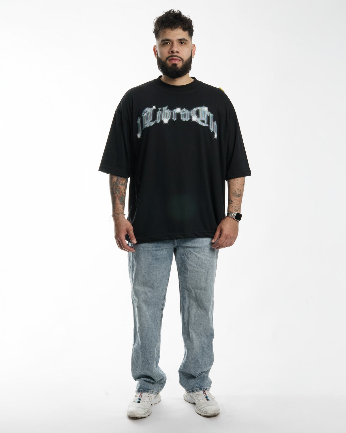 "RAINBOW METAL" // POLERA OVERSIZED