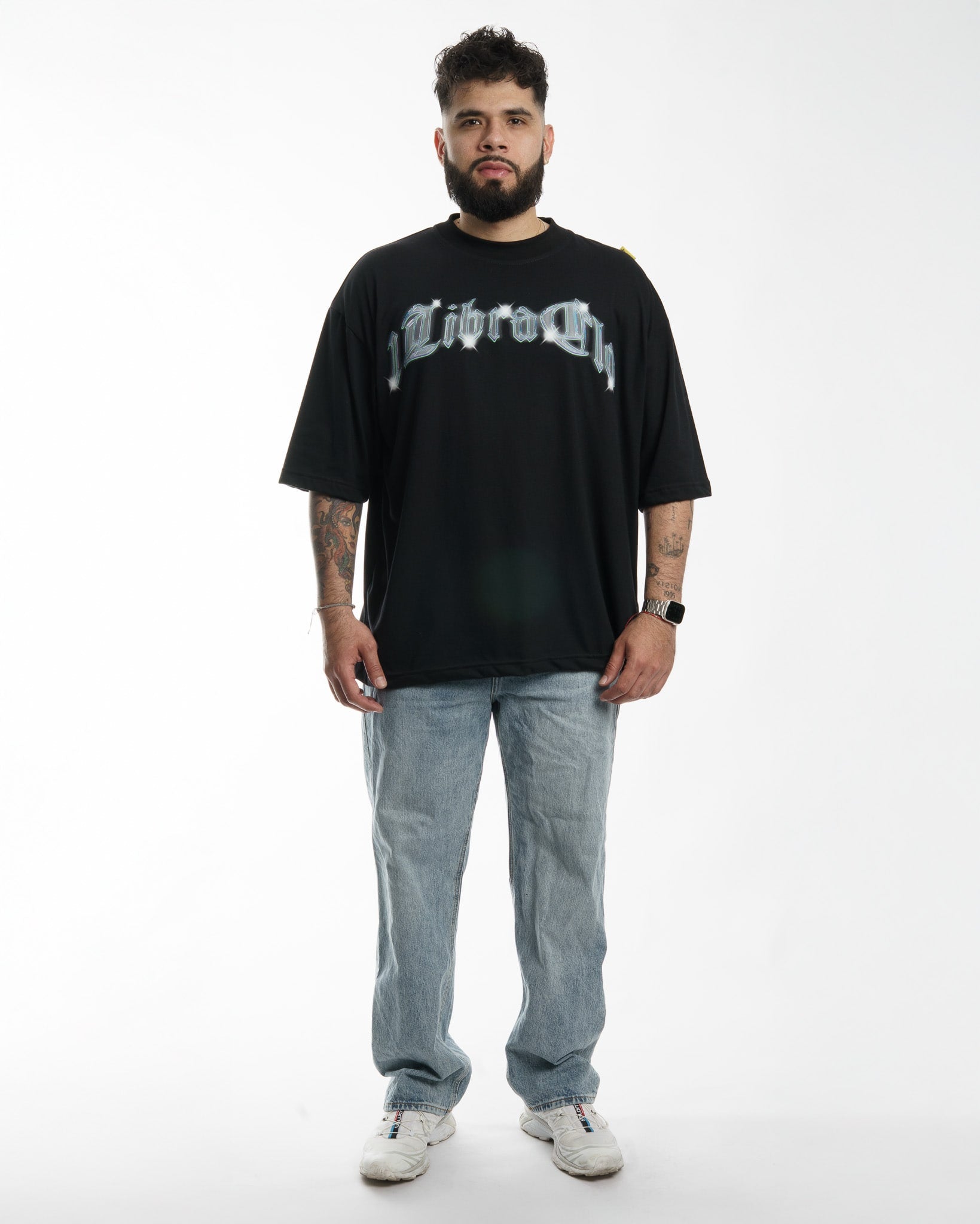 "RAINBOW METAL" // POLERA OVERSIZED