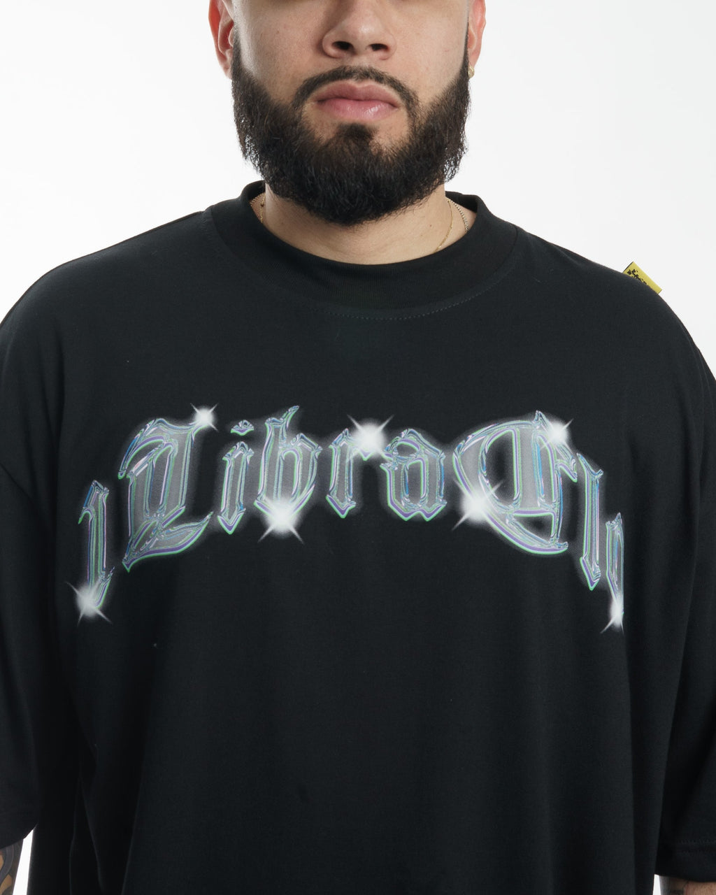 "RAINBOW METAL" // POLERA OVERSIZED